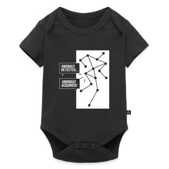 Paranormal Fantôme Fantôme Fantôme Effrayant - Body à manches courtes Premium Bébé - noir - Devant