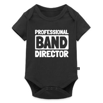 Band Director - Baby Premium short-sleeve bodysuit - black - Front