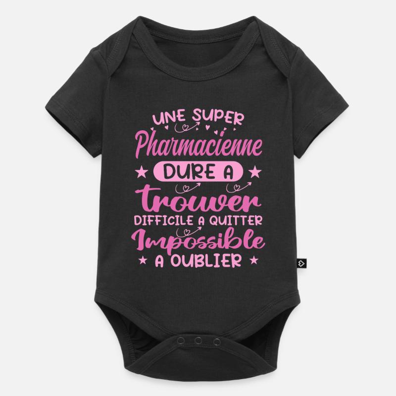 A Super Pharmacist - Pharmacist Gift - Baby Premium short-sleeve bodysuit - black