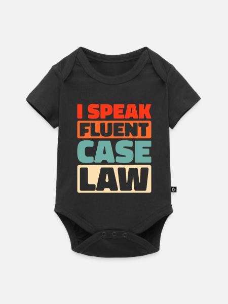 Jurist - Baby Premium Kurzarmbody - Schwarz