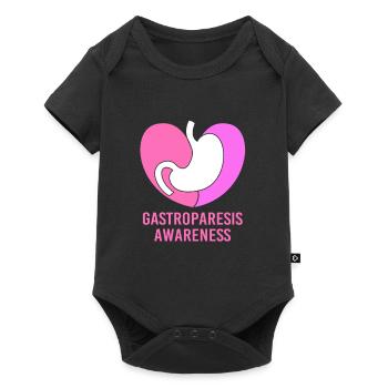 Gastroparésie - Body à manches courtes Premium Bébé - noir - Devant