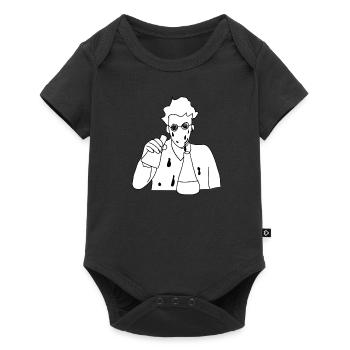 Chemiker Wissenschaftler - Baby Premium Kurzarmbody - Schwarz - Vorne