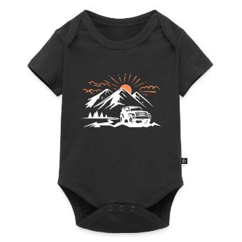 off road 4x4 offroad off-road vehicle - Body à manches courtes Premium Bébé - noir - Devant