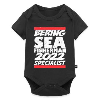 Bering Sea Fisherman 2022 Spécialiste Idée Cadeau - Body à manches courtes Premium Bébé - noir - Devant