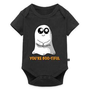 Vous êtes Boo-tiful | Halloween, Enfants fantômes - Body à manches courtes Premium Bébé - noir - Devant