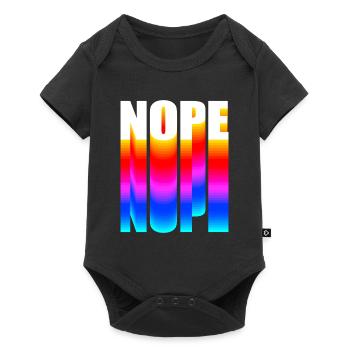 Nope NOPE nope - Baby Premium short-sleeve bodysuit - black - Front