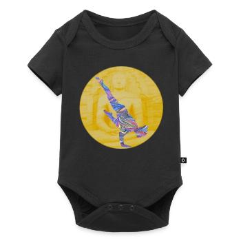 yoga 31 e 45 - Body à manches courtes Premium Bébé - noir - Devant