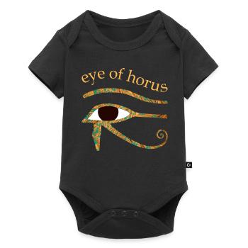 Horus Eye E 95 - Body à manches courtes Premium Bébé - noir - Devant