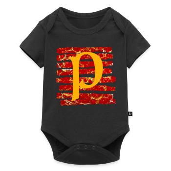 Bandes E 232 P - Body à manches courtes Premium Bébé - noir - Devant