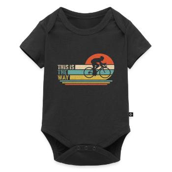 C’est ainsi que T-shirt cyclisme cadeau pour cycliste - Body à manches courtes Premium Bébé - noir - Devant