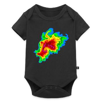 Joplin , Tornado, Radar, Stormchaser - Baby Premium short-sleeve bodysuit - black - Front
