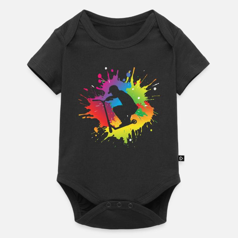 Scooter - Baby Premium Kurzarmbody - Schwarz