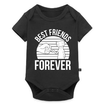 Gecko Geckos Pet Pets Reptiles Reptile Reptile - Baby Premium short-sleeve bodysuit - black - Front