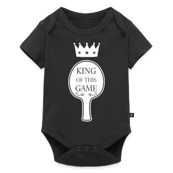 table tennis table,table tennis ball,table tennis sc - Baby Premium short-sleeve bodysuit - black - Front