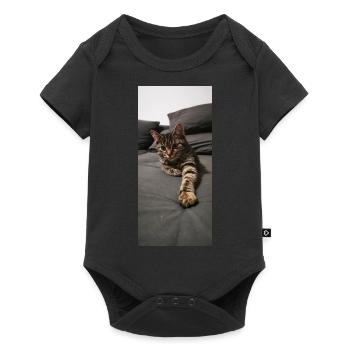 Loki Design No1 - Baby Premium Kurzarmbody - Schwarz - Vorne