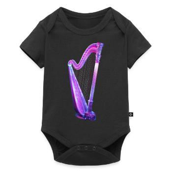 Harpe - Body à manches courtes Premium Bébé - noir - Devant