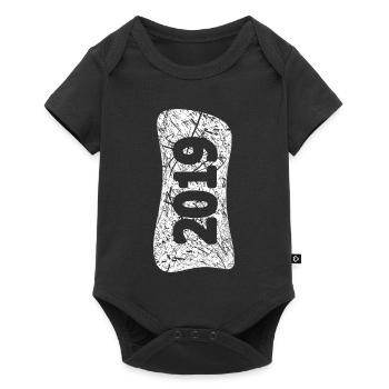 2019 - Baby Premium short-sleeve bodysuit - black - Front