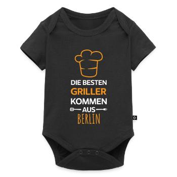 Les meilleurs barbecues viennent de Berlin BBQ Grill Saying. - Body à manches courtes Premium Bébé - noir - Devant