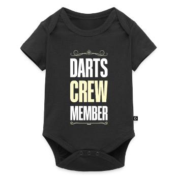 Darts Crew - Baby Premium Kurzarmbody - Schwarz - Vorne