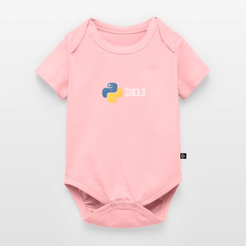 Programmazione programmatore divertente Python in difficoltà Body Premium a maniche corte per neonati 