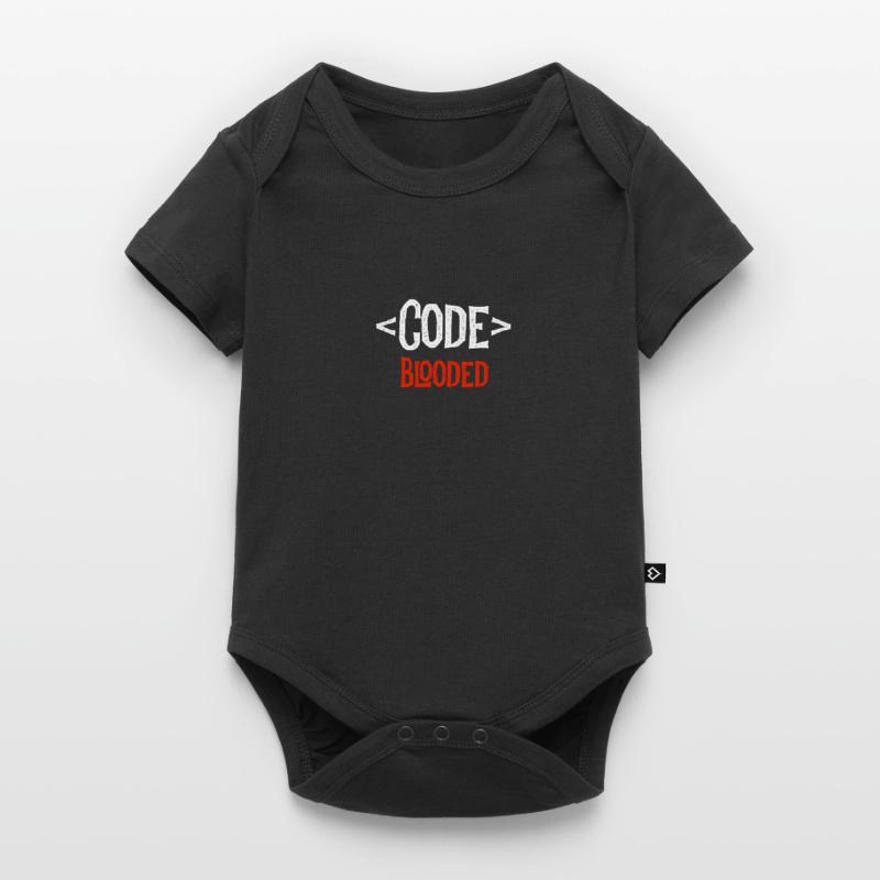 Chemise de développeur - Code Blooded - Coding Coder Body à manches courtes Premium Bébé