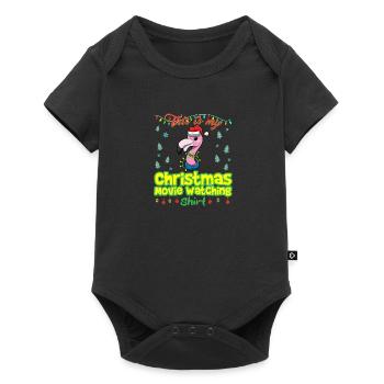 This Is My Christmas Movie Watching Shirt - Baby Premium short-sleeve bodysuit - black - Front