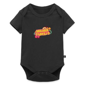Schlager Fanclub Schlagermusik Schlagerparty - Baby Premium Kurzarmbody - Schwarz - Vorne