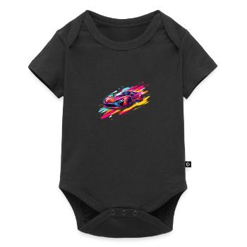 Luxury Car Racer Sport Lover Supercar Turbo - Baby Premium short-sleeve bodysuit - black - Front