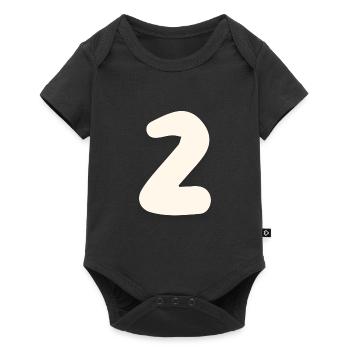 2 - Baby Premium short-sleeve bodysuit - black - Front