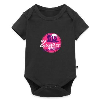 Zugger Schneggsche - Baby Premium short-sleeve bodysuit - black - Front
