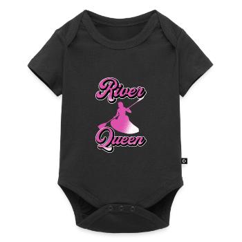 River Queen Aventureuse Fille Poison - Body à manches courtes Premium Bébé - noir - Devant