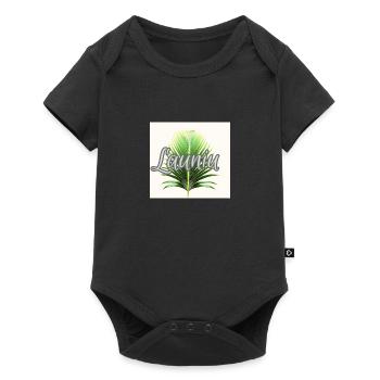 Launiu - Body à manches courtes Premium Bébé - noir - Devant
