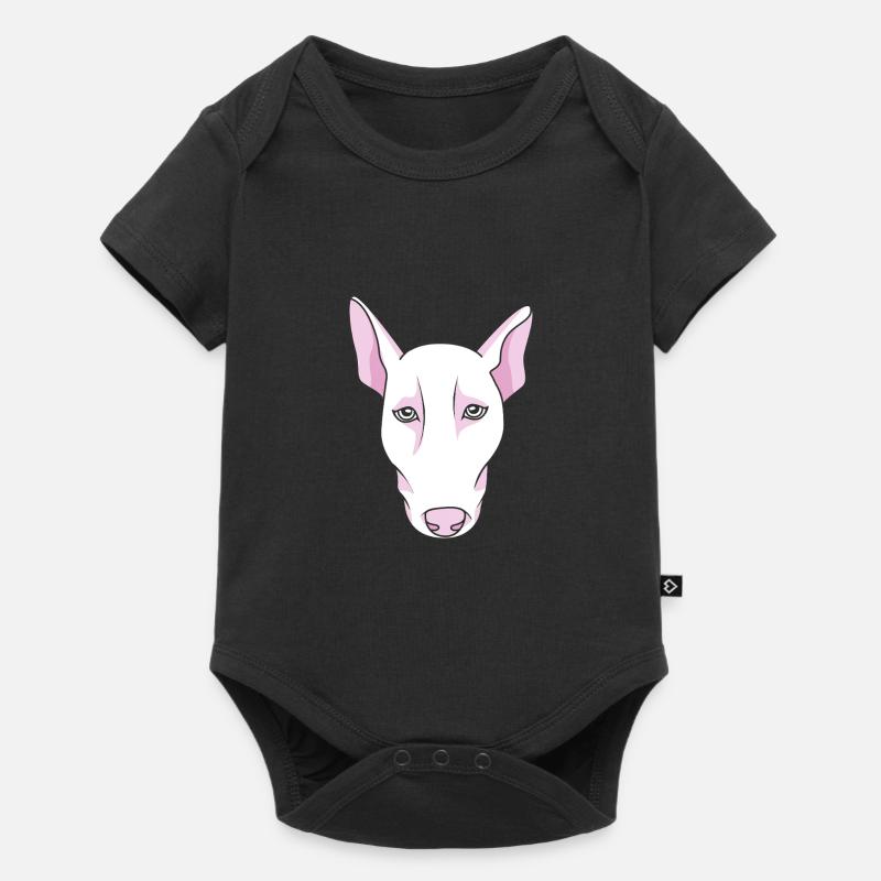 Bull terrier - Body à manches courtes Premium Bébé - noir