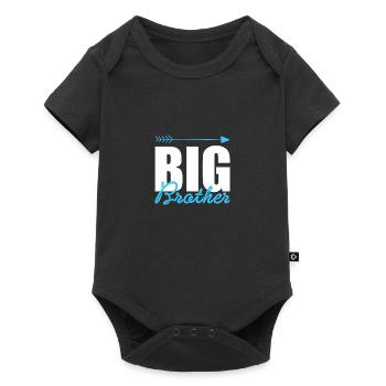 Big Brother Big Brother look de partenaire T-Shirt - Body à manches courtes Premium Bébé - noir - Devant
