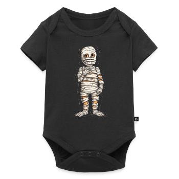 Maman Halloween Monstre Horreur Zombie - Body à manches courtes Premium Bébé - noir - Devant