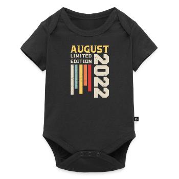 August 2022 - Birthday gift August 2022 August - Baby Premium short-sleeve bodysuit - black - Front