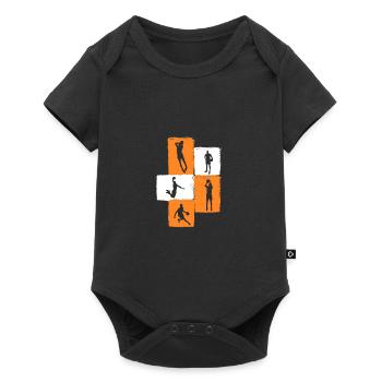 Basketball Players Basketball - Baby Premium short-sleeve bodysuit - black - Front