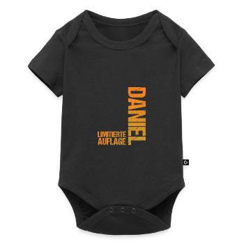 Daniel - Baby Premium short-sleeve bodysuit - black - Front
