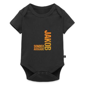 Jacob - Body à manches courtes Premium Bébé - noir - Devant