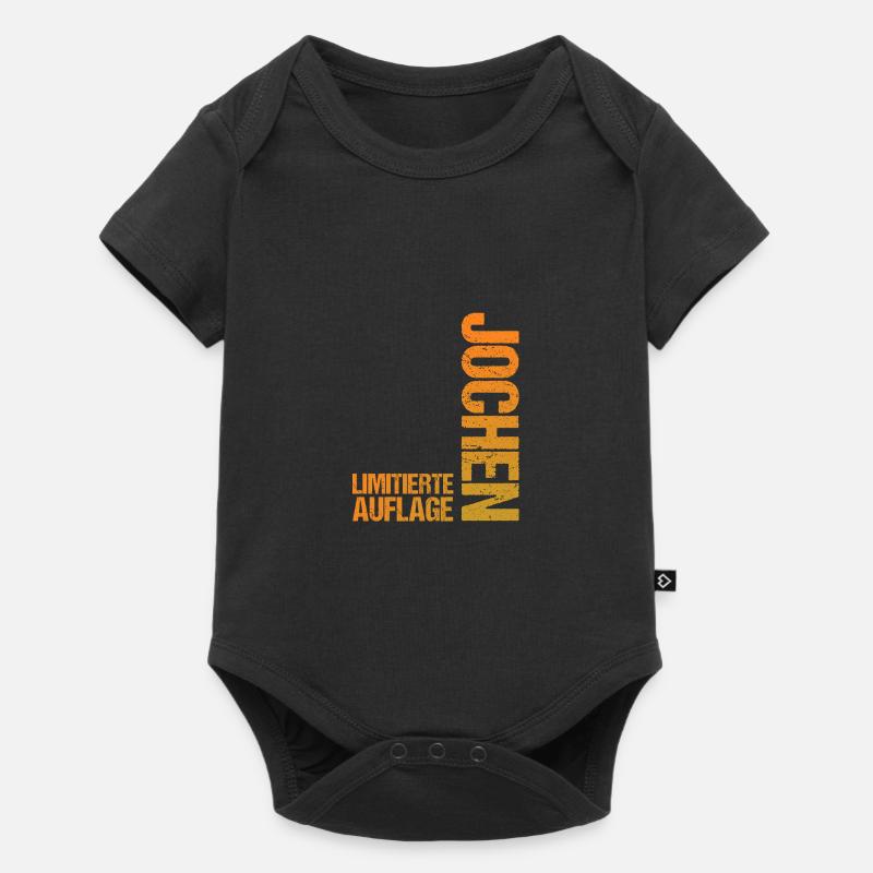 Jochen - Baby Premium Kurzarmbody - Schwarz