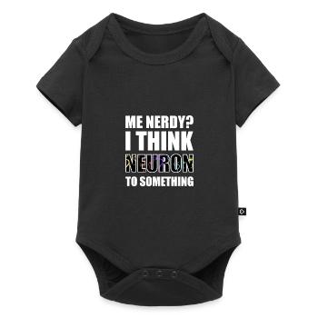 Neurone Neuronon Enseignant Cadeau - Body à manches courtes Premium Bébé - noir - Devant