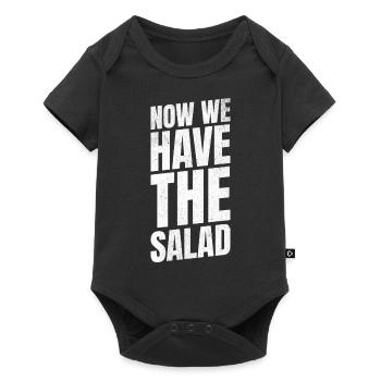 Maintenant, nous avons la salade anglaise - Body à manches courtes Premium Bébé - noir - Devant