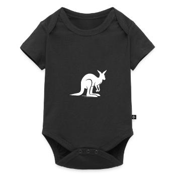 Kangaroo Landscapes Australia's Animal Motif - Baby Premium short-sleeve bodysuit - black - Front