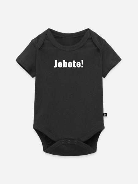Balkan - Spruch - Jebote - Baby Premium Kurzarmbody - Schwarz