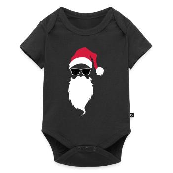 Santa Claus cool Santa Claus - Baby Premium short-sleeve bodysuit - black - Front