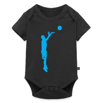 Basket-ball - Body à manches courtes Premium Bébé - noir - Devant