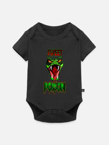 Gift - Baby Premium Kurzarmbody - Schwarz