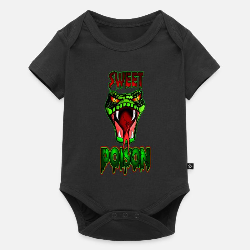 poison (poison) - Body à manches courtes Premium Bébé - noir