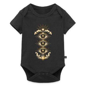 333 Inner Vision - Baby Premium short-sleeve bodysuit - black - Front