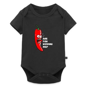 Chili Are you kidding me? - Baby Premium short-sleeve bodysuit - black - Front